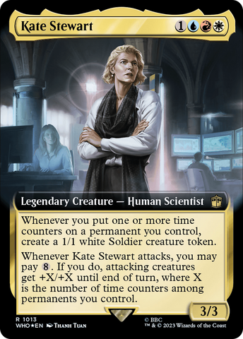 Kate Stewart (Extended Art) (Surge Foil) [Doctor Who] - The Mythic Store | 24h Order Processing