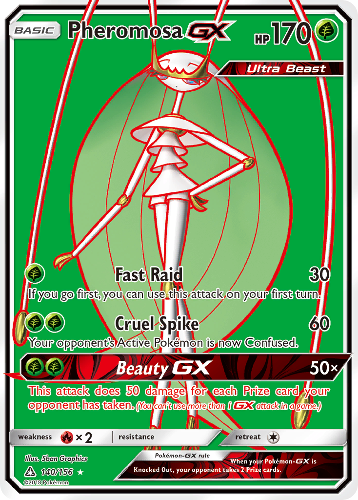 Pheromosa GX (140/156) [Sun & Moon: Ultra Prism] - The Mythic Store | 24h Order Processing