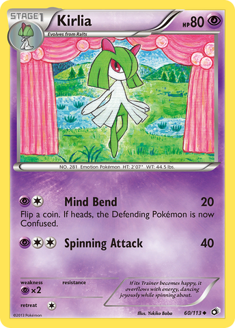 Kirlia (60/113) [Black & White: Legendary Treasures] - The Mythic Store | 24h Order Processing