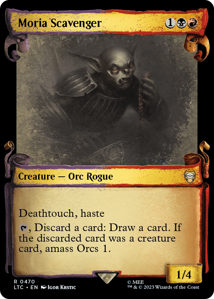 Moria Scavenger [The Lord of the Rings: Tales of Middle-Earth Commander Showcase Scrolls] - The Mythic Store | 24h Order Processing