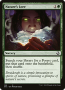 Nature's Lore [Dungeons & Dragons: Adventures in the Forgotten Realms Commander] - The Mythic Store | 24h Order Processing