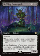 Defiling Daemogoth (Extended Art) [Secrets of Strixhaven Commander] - The Mythic Store | 24h Order Processing