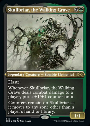Skullbriar, the Walking Grave (Foil Etched) [Double Masters 2022] - The Mythic Store | 24h Order Processing