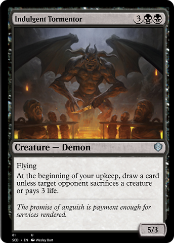 Indulgent Tormentor [Starter Commander Decks] - The Mythic Store | 24h Order Processing