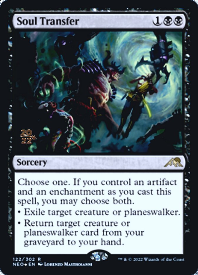 Soul Transfer [Kamigawa: Neon Dynasty Prerelease Promos] - The Mythic Store | 24h Order Processing