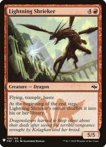 Lightning Shrieker [Mystery Booster] - The Mythic Store | 24h Order Processing