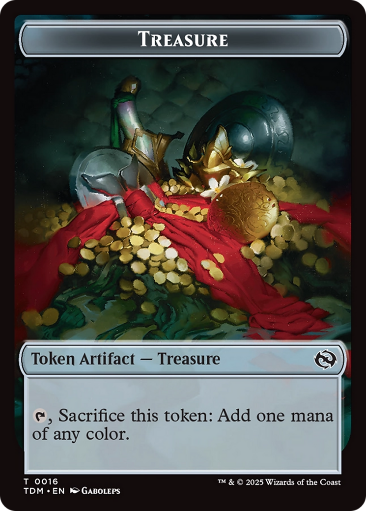 Experience // Treasure Double-Sided Token [Tarkir: Dragonstorm Commander Tokens] - The Mythic Store | 24h Order Processing