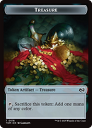 Monk // Treasure Double-Sided Token [Tarkir: Dragonstorm Commander Tokens] - The Mythic Store | 24h Order Processing