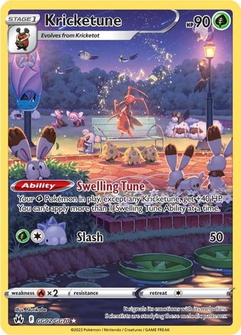 Kricketune (GG02/GG70) [Sword & Shield: Crown Zenith] - The Mythic Store | 24h Order Processing