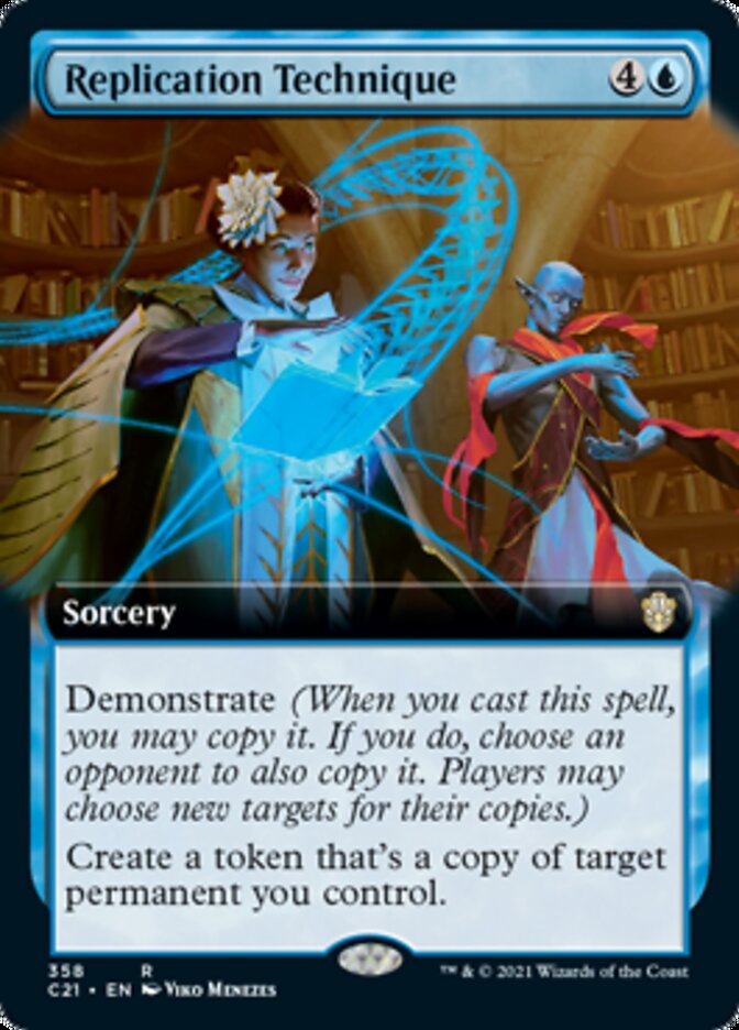 Replication Technique (Extended Art) [Commander 2021] - The Mythic Store | 24h Order Processing