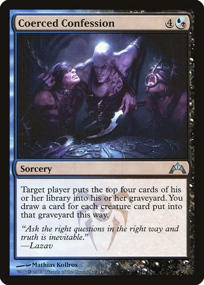 Coerced Confession [Gatecrash] - The Mythic Store | 24h Order Processing