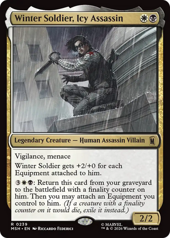 Winter Soldier, Icy Assassin [Marvel Super Heroes] - The Mythic Store | 24h Order Processing
