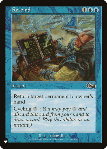 Rescind [The List] - The Mythic Store | 24h Order Processing
