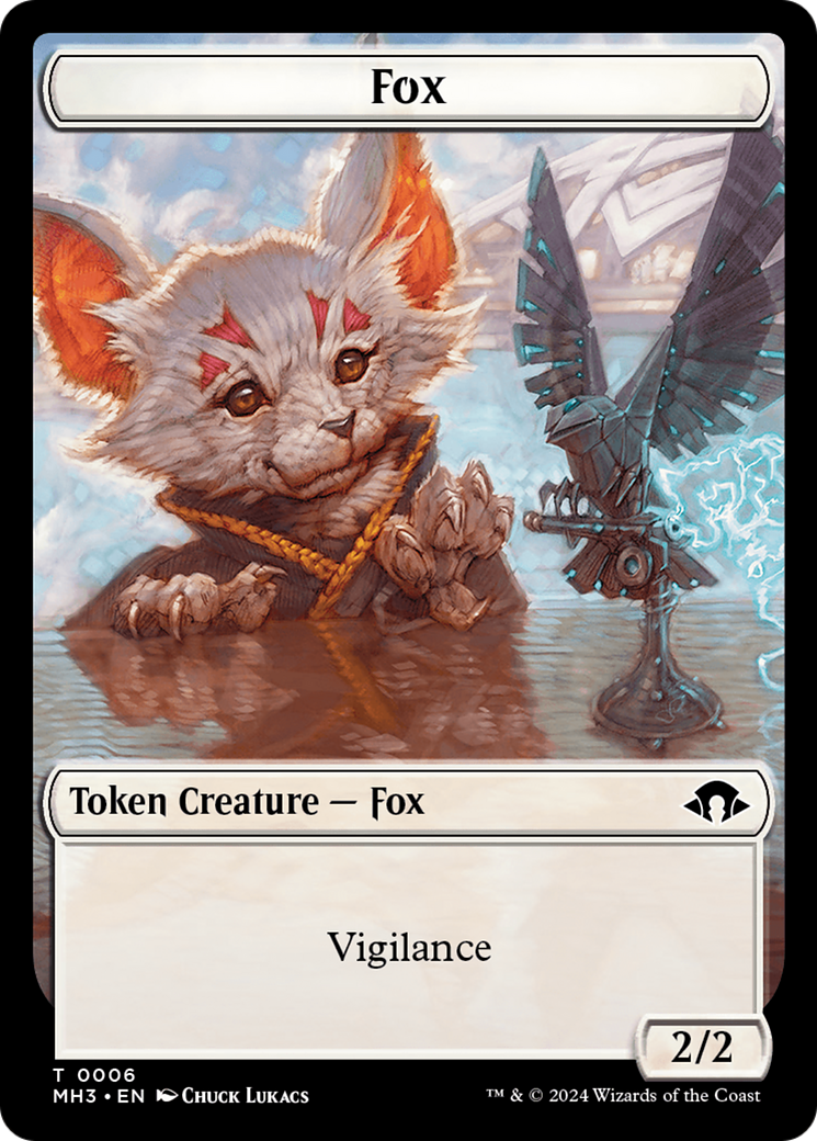 Phyrexian Germ // Fox Double-Sided Token [Modern Horizons 3 Tokens] - The Mythic Store | 24h Order Processing