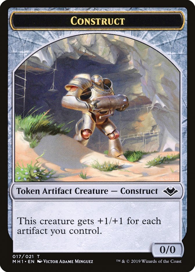 Bird (003) // Construct (017) Double-Sided Token [Modern Horizons Tokens] - The Mythic Store | 24h Order Processing