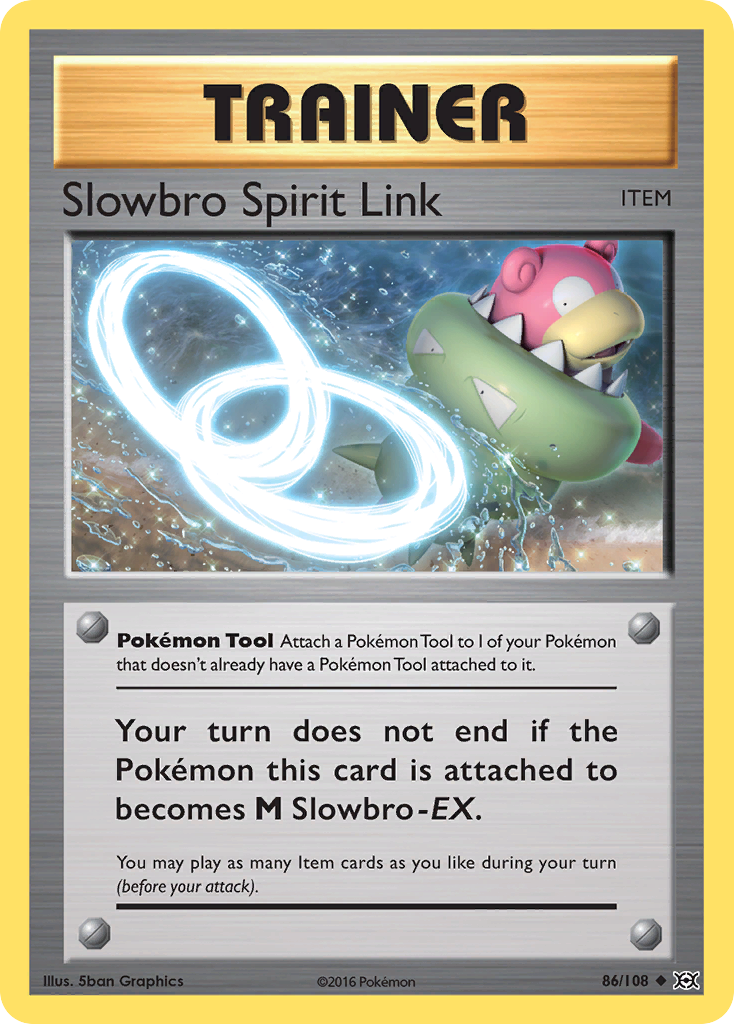 Slowbro Spirit Link (86/108) [XY: Evolutions] - The Mythic Store | 24h Order Processing
