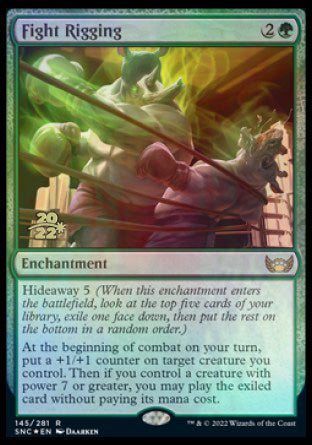 Fight Rigging [Streets of New Capenna Prerelease Promos] - The Mythic Store | 24h Order Processing