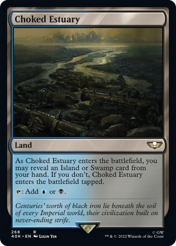 Choked Estuary (Surge Foil) [Warhammer 40,000] - The Mythic Store | 24h Order Processing
