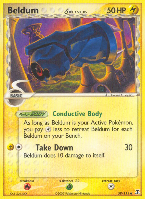 Beldum (59/113) (Delta Species) [EX: Delta Species] - The Mythic Store | 24h Order Processing
