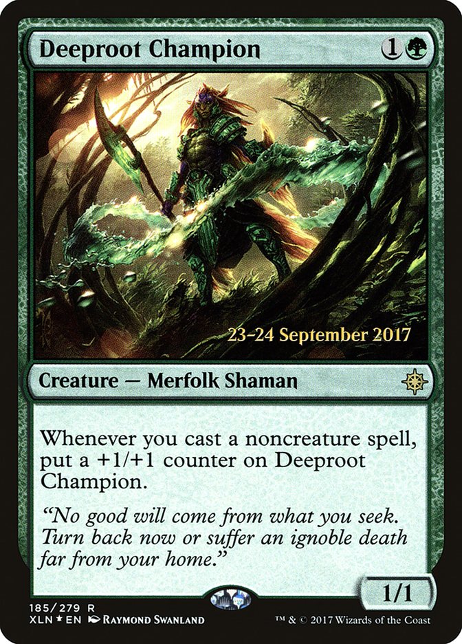 Deeproot Champion [Ixalan Prerelease Promos] - The Mythic Store | 24h Order Processing
