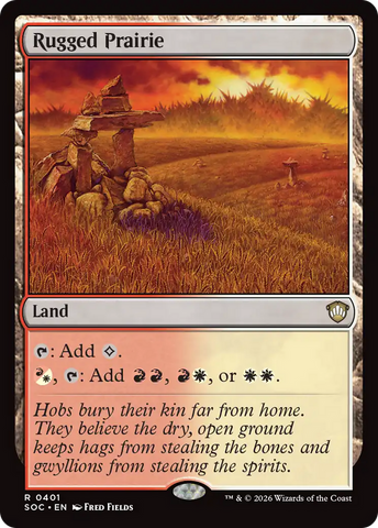 Rugged Prairie [Secrets of Strixhaven Commander] - The Mythic Store | 24h Order Processing