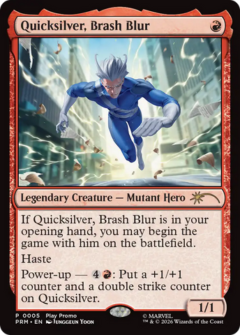 Quicksilver, Brash Blur [Standard Showdown Promos] - The Mythic Store | 24h Order Processing