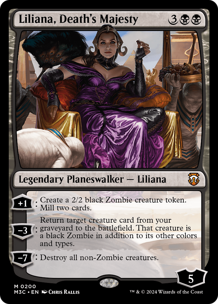 Liliana, Death's Majesty [Modern Horizons 3 Commander] - The Mythic Store | 24h Order Processing