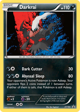 Darkrai (XY194) [XY: Black Star Promos] - The Mythic Store | 24h Order Processing