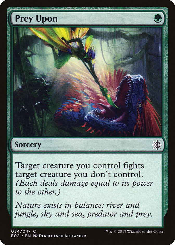 Prey Upon [Explorers of Ixalan] - The Mythic Store | 24h Order Processing