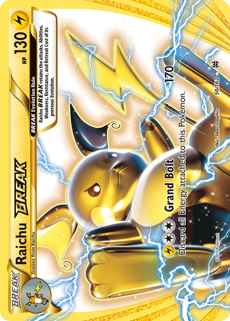 Raichu BREAK (50/162) [XY: BREAKthrough] - The Mythic Store | 24h Order Processing