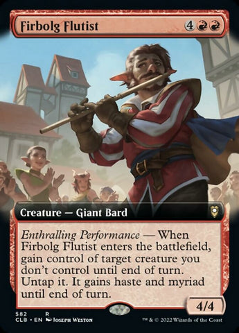 Firbolg Flutist (Extended Art) [Commander Legends: Battle for Baldur's Gate] - The Mythic Store | 24h Order Processing