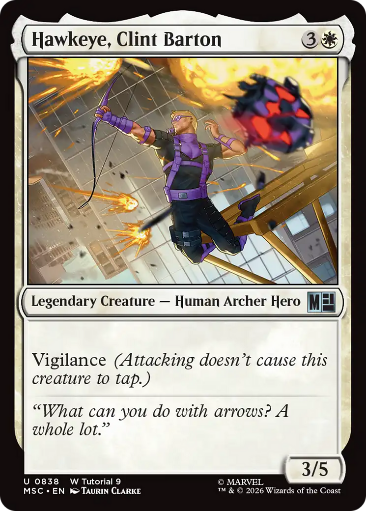 Hawkeye, Clint Barton (0838) [Marvel Super Heroes Commander] - The Mythic Store | 24h Order Processing