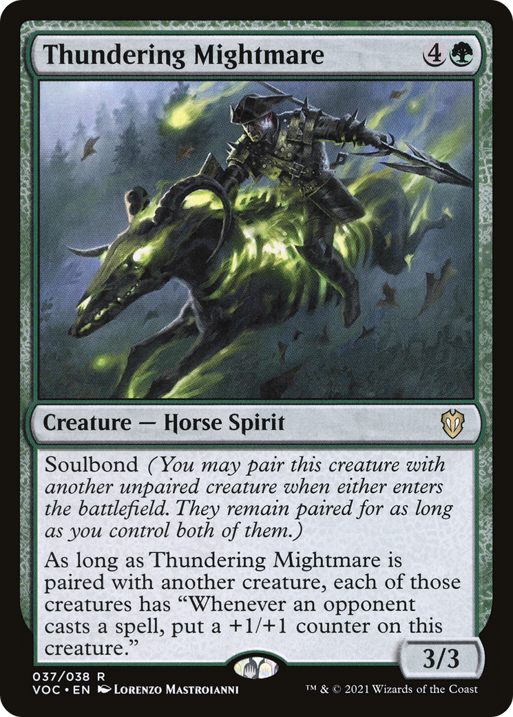 Thundering Mightmare [Innistrad: Crimson Vow Commander] - The Mythic Store | 24h Order Processing