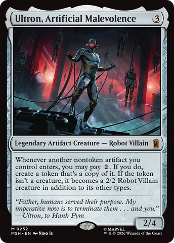Ultron, Artificial Malevolence [Marvel Super Heroes] - The Mythic Store | 24h Order Processing
