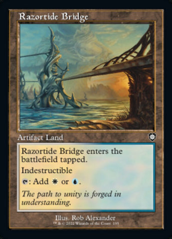 Razortide Bridge (Retro) [The Brothers' War Commander] - The Mythic Store | 24h Order Processing