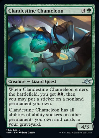 Clandestine Chameleon [Unfinity] - The Mythic Store | 24h Order Processing