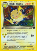 Dark Raichu (83/82) [Team Rocket 1st Edition] - The Mythic Store | 24h Order Processing