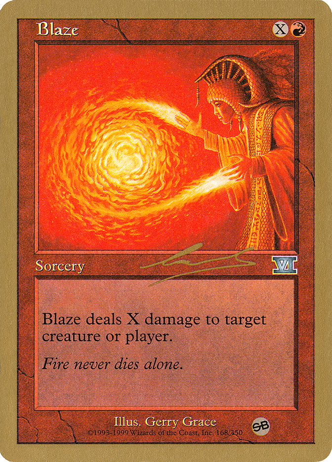 Blaze (Nicolas Labarre) [World Championship Decks 2000] - The Mythic Store | 24h Order Processing