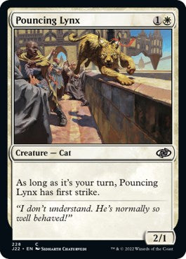Pouncing Lynx [Jumpstart 2022] - The Mythic Store | 24h Order Processing