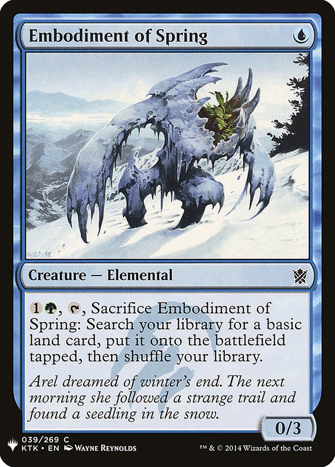 Embodiment of Spring [Mystery Booster] - The Mythic Store | 24h Order Processing