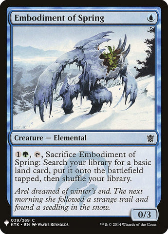 Embodiment of Spring [Mystery Booster] - The Mythic Store | 24h Order Processing