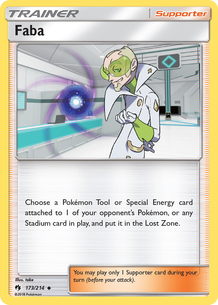 Faba (173/214) [Sun & Moon: Lost Thunder] - The Mythic Store | 24h Order Processing