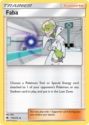 Faba (173/214) [Sun & Moon: Lost Thunder] - The Mythic Store | 24h Order Processing