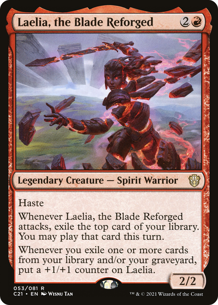 Laelia, the Blade Reforged [Commander 2021] - The Mythic Store | 24h Order Processing