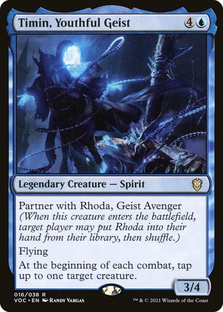 Timin, Youthful Geist [Innistrad: Crimson Vow Commander] - The Mythic Store | 24h Order Processing