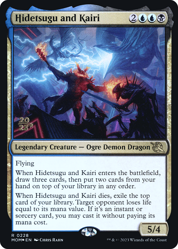 Hidetsugu and Kairi [March of the Machine Prerelease Promos] - The Mythic Store | 24h Order Processing