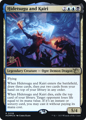 Hidetsugu and Kairi [March of the Machine Prerelease Promos] - The Mythic Store | 24h Order Processing
