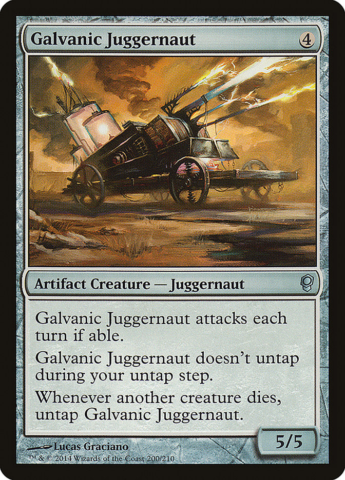 Galvanic Juggernaut [Conspiracy] - The Mythic Store | 24h Order Processing