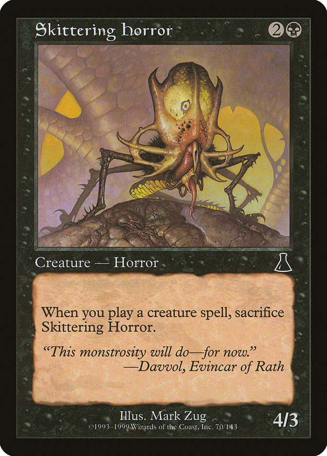 Skittering Horror [Urza's Destiny] - The Mythic Store | 24h Order Processing