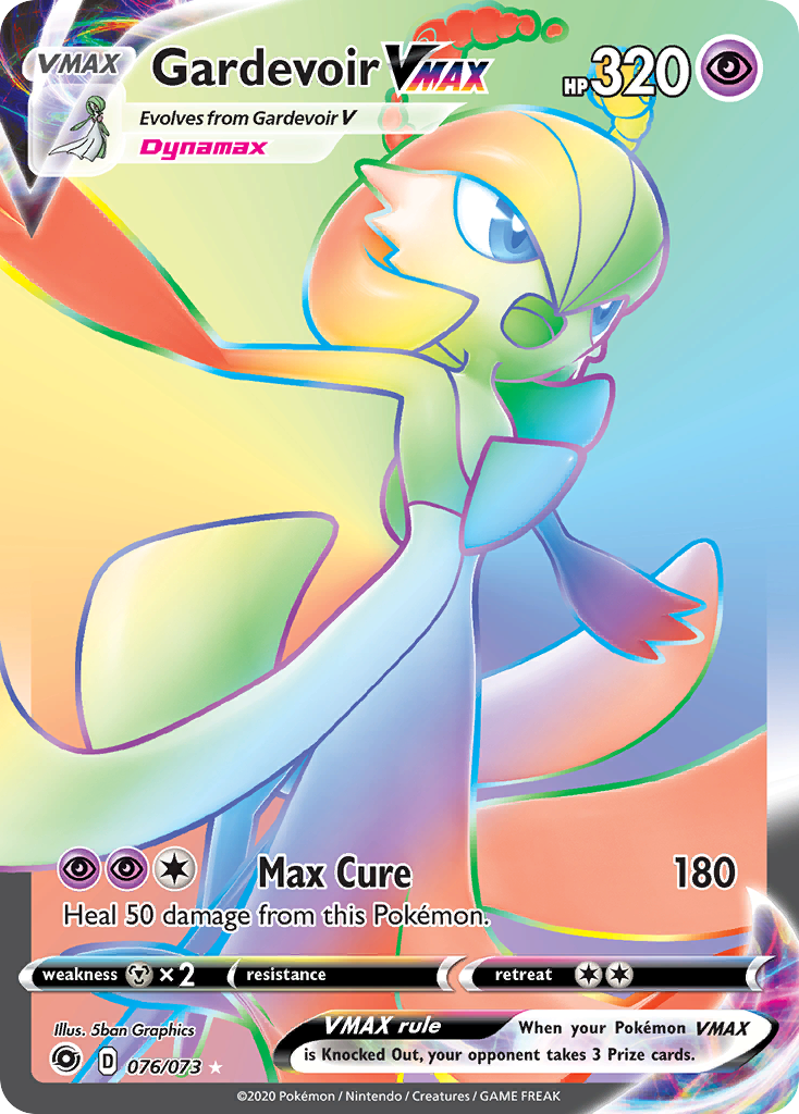 Gardevoir VMAX (076/073) [Sword & Shield: Champion's Path] - The Mythic Store | 24h Order Processing